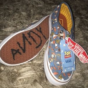 Vans Authentic Disney-Pixar ToyStory Woody Sneaker